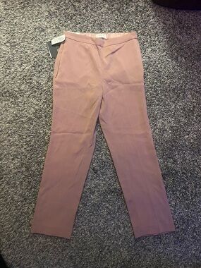 Babaton Dusty Mauve Tailored Slim Pants